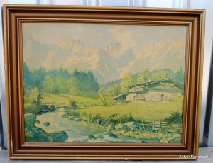 Obraz, oleodruk , akwarela ,rycina- Góry - Nr 349
