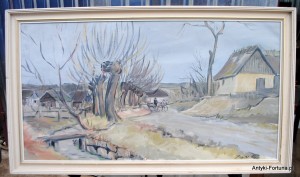Obraz na płótnie - Wieś - Nr 15/A