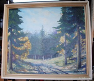 Obraz na płótnie - Zagajnik - Nr 37/A