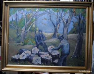 Obraz na płótnie  - Drwale - Nr 97/B
