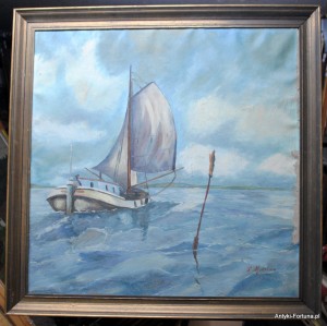 Obraz na płótnie- Kuter - Nr 106/B