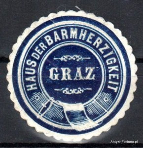Winieta, siegielmarke , zalepka - Graz - Nr 81/a