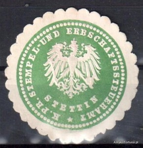 Winieta, siegielmarke , zalepka - Stettin - Szczecin - Pl 29