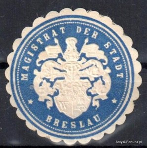 Winieta, siegielmarke , zalepka - Breslau - Wrocław - Pl 70