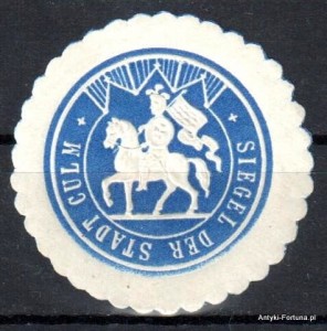 Winieta, siegielmarke , zalepka  - Culm - Chełmno - Pl 151