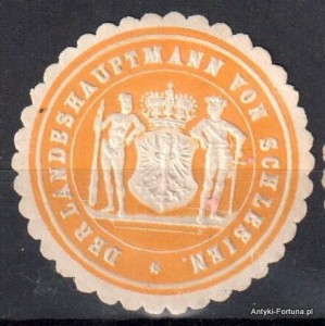 Winieta, siegielmarke , zalepka - Schlesien - Śląsk - Pl  215 