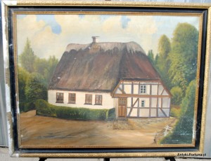 Obraz na płótnie - Stary dom - 12/E