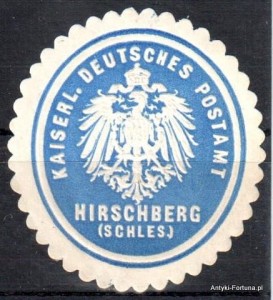 Winieta, siegielmarke , zalepka  - Hirschberg - Jelenia Góra - Pl 232