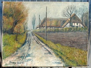 Obraz na płótnie - Wiejski widok - Nr 28/D