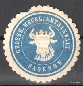  Winieta, siegielmarke  - Hagen - Nr 784/A