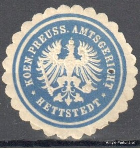  Winieta, siegielmarke  - Hettstedt - Nr 793/A