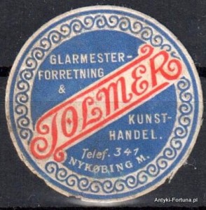  Winieta, siegielmarke  - Nykobing - Nr 857/A