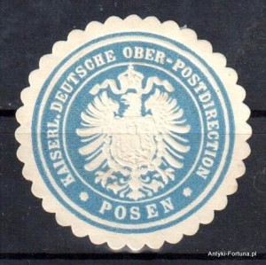 Winieta, siegielmarke , zalepka - Posen - Poznań - Pl 348