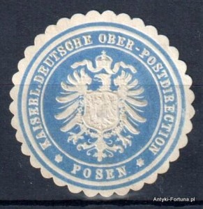 Winieta, siegielmarke , zalepka - Posen - Poznań - Pl 350