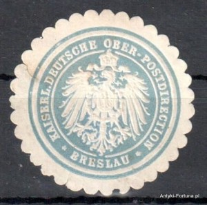 Winieta, siegielmarke , zalepka - Breslau - Wrocław - Pl 428 Poczta