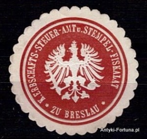 WINIETA, SIEGIELMARKE , ZALEPKA - Breslau - Wrocław - PL 458