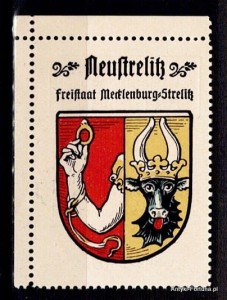 Znaczek reklamowy - Herby Miast - Niemcy - Nr 7