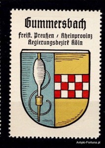 Znaczek reklamowy - Herby Miast - Niemcy - Nr 20