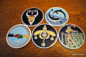 Podstawki pod szklankę - porcelana