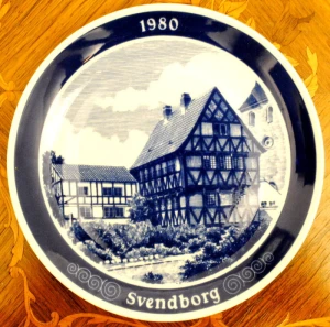 Talerz kolekcjonerski Svendborg 1980