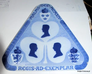  Talerz  pamiątkowy Royal Copenhagen 1915 r