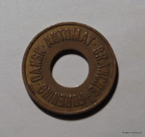 Spillemark 25 -  Dania żeton Nr 4