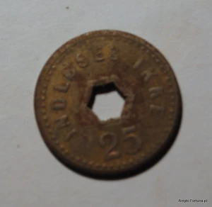 Spillemark 25 - Dania żeton Nr 5