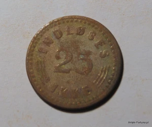 Spillemark 25 OL  - Dania żeton Nr 21