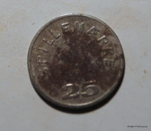 Spillemark 25 - Dania żeton Nr 22