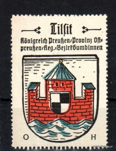 Herb Miasta - Tilsit - Tylża  Nr 91