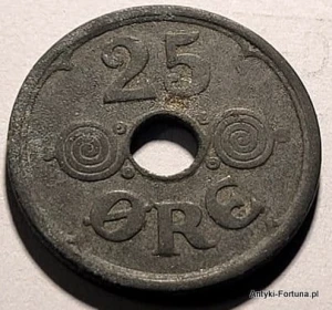 25 ore 1941 r Dania  - cynk