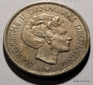 1 korona Dania  1980r