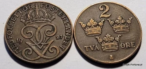 Szwecja 2 ore  1927 i 1930