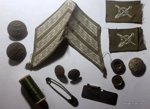 Zestaw niezbędnika wojskowego Dania lata 60 te