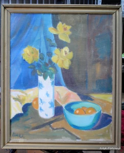 Obraz na płótnie - Żółte róże - Nr 4/B