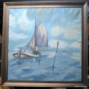 Obraz na płótnie- Kuter - Nr 106/B