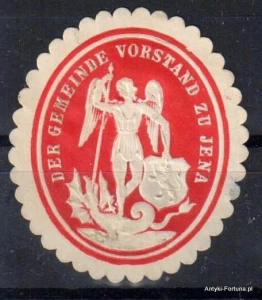 Winieta, siegielmarke - Jena - Nr 65/a