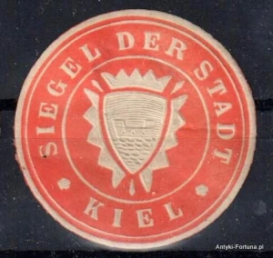 Winieta, siegielmarke , zalepka  - Stadt Kiel - Nr 71/a