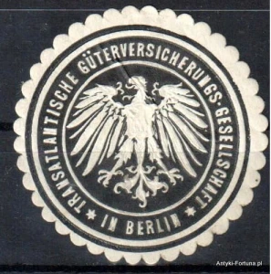Winieta, siegielmarke , zalepka - Berlin - ubezpieczenia - Nr 80/a
