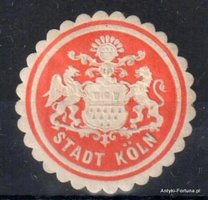Winieta, siegielmarke , zalepka -  Koln - Nr 93/a