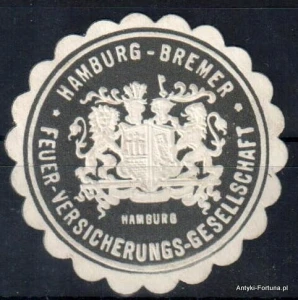 Winieta, siegielmarke , zalepka -  Hamburg - Bremen - Nr 100/a