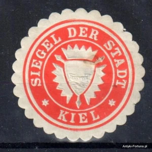 Winieta, siegielmarke , zalepka -  Kiel - Nr 108/a