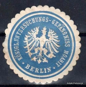 Winieta, siegielmarke , zalepka - Berlin Moabit - Nr 111/a