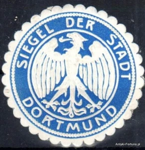 Winieta, siegielmarke , zalepka - Dortmund  - Nr 114/a