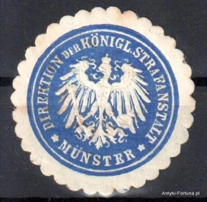Winieta, siegielmarke , zalepka - Munster  - Nr 139/a
