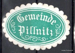 Winieta, siegielmarke , zalepka -  Gemeinde Pillnitz - Nr 161/a