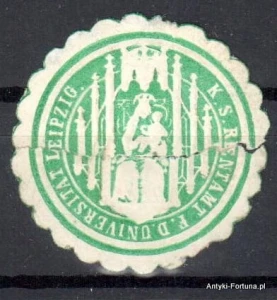 Winieta, siegielmarke , zalepka - Leipzig  - Nr 207/a