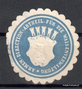 Winieta, siegielmarke , zalepka - Berlin - Nr 208/a