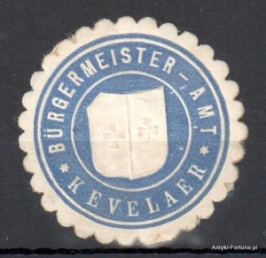 Winieta, siegielmarke , zalepka - Kevelaer - Nr 210/a