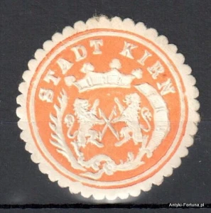 Winieta, siegielmarke , zalepka - Stadt Kirn  - Nr 211/a